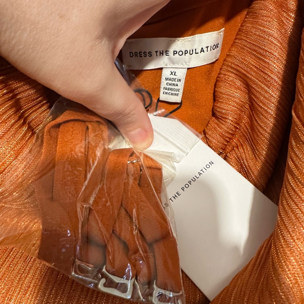 NWT Dress the Population Haldis Dress - size XL - Picture 6 of 7